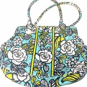 Vera Bradley Frame bag in Island Blooms pattern purse